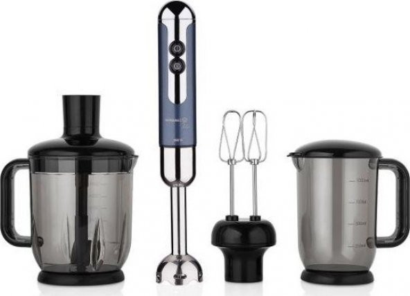 Korkmaz Mia Mega Azurakrom Blender Set A447-13