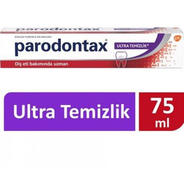 Parodontax Diş Macunu Ultra Temizlik 75 Ml 8681291003011