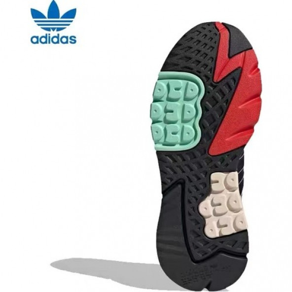 Adidas Nite Jogger Siyah Beyaz Ayakkabı (554362110) - 4