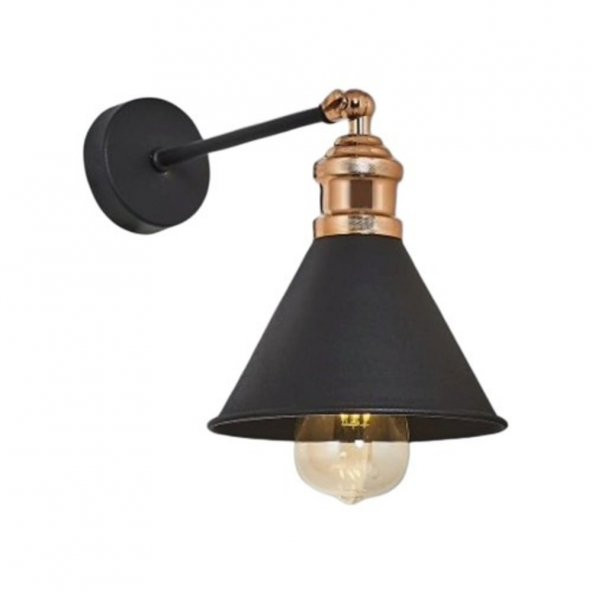 MYLİGHTS RUSTİK METAL HUNİM APLİK HAREKETLİ MAFSALI APLİK DUVAR LAMBASI