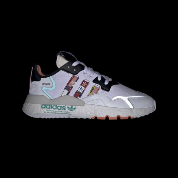 Adidas Nite Jogger Beyaz Ayakkabı (554350437) - 6