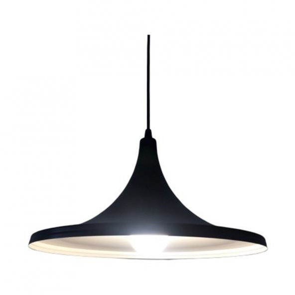 MYLİGHTS SİYAH İÇİ BEYAZ 36 CM MUTFAK AVİZE