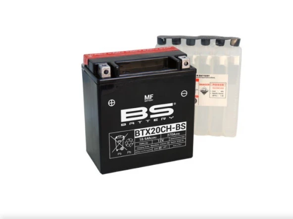 Suzuki VL1500 Boulevard Akü BS YTX20CH-BS 2013-19