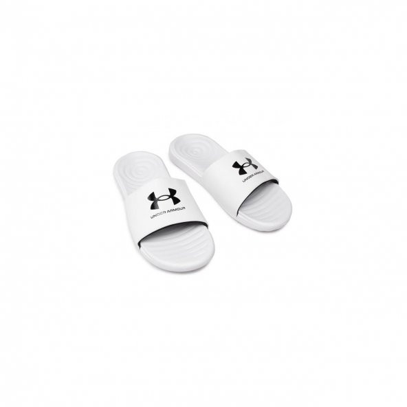 Under Armour M Ansa Fix Sl Erkek Terlik 3023761-103 Beyaz - 2