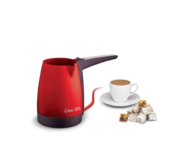 KİWİ KCM-7510 TÜRK KAHVE MAKİNESİ-300ml-1000W-ELEKTRİKLİ CEZVE - 2