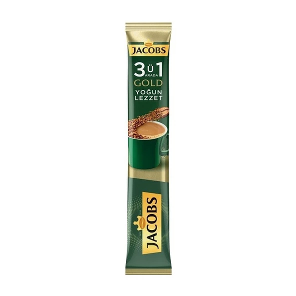 Jacobs 3'ü 1 Arada Gold Yoğun Lezzet Kahve 18g 40 Adet - 2
