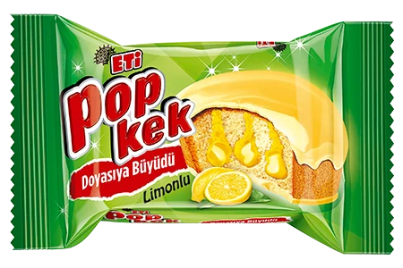 Eti Popkek Limonlu Kek 60g 24 adet - 2