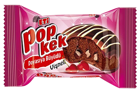 Eti Popkek Vişneli Kek 60g 24 adet - 2