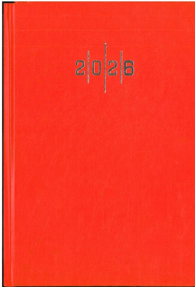 Liz Ajanda 14x20 Günlük Cilt Bezli turuncu hafta sonları birleşik ürün görseli 1