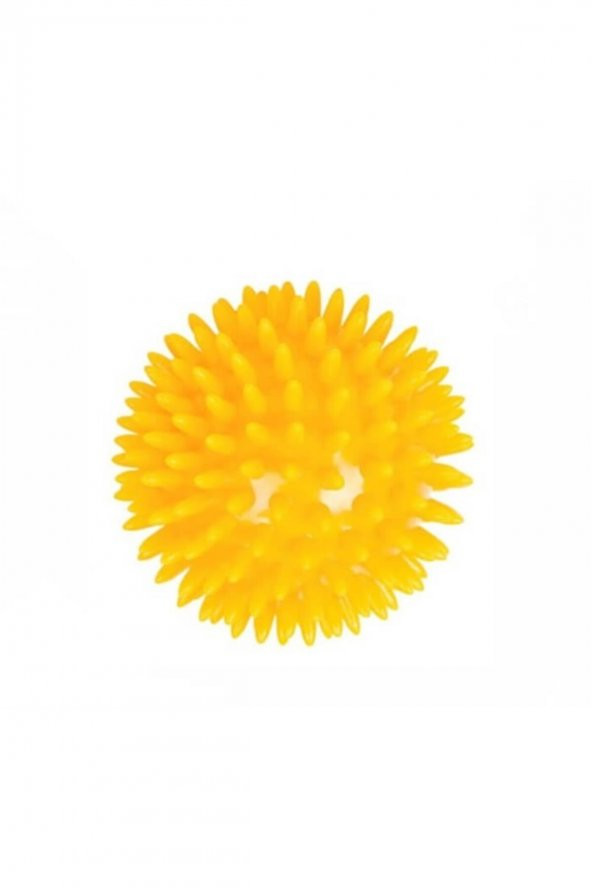 Sarı Joints Duyu Uyarıcı Dikenli Masaj Topu 8 cm