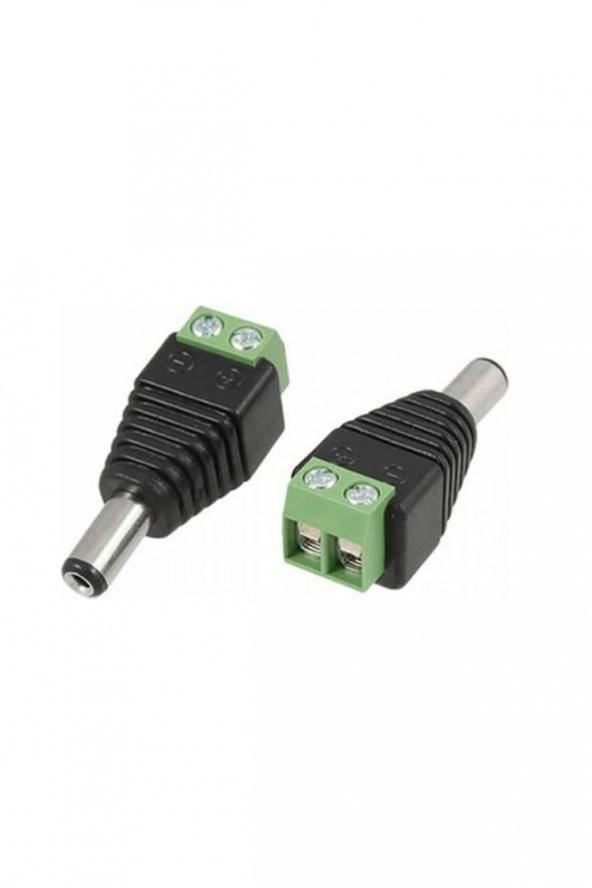 5.5*2.5mm Dc Power Erkek Plug Jak Adaptör Konnektör