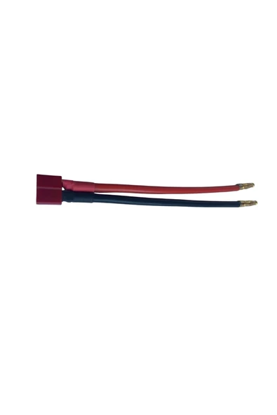 Fapatech T- Plug Dişi-erkek Lipo Pil Şarj Kablosu Yüksek Verimli 15 Cm 16awg 600w - 1