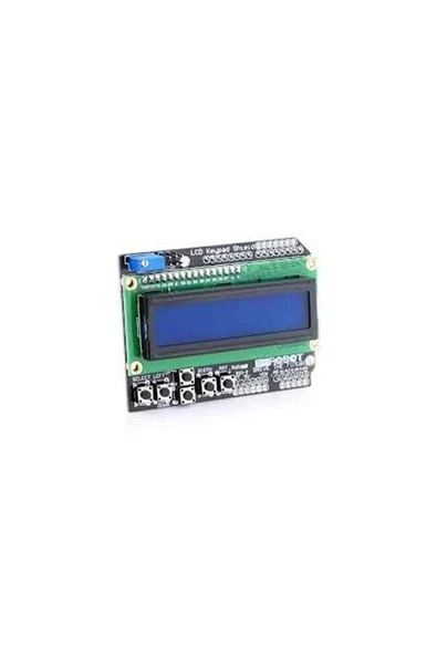 Fapatech Keypad Shield Arduino Ile Uyumlu Lcd Ve Tuş Takımı -16x2 Lcd Ekran Ve Tuş Takımı - 1