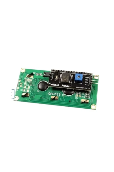 Fapatech 2x16 Lcd Ekran Yeşil I2c Arayüzü Modülü - 2