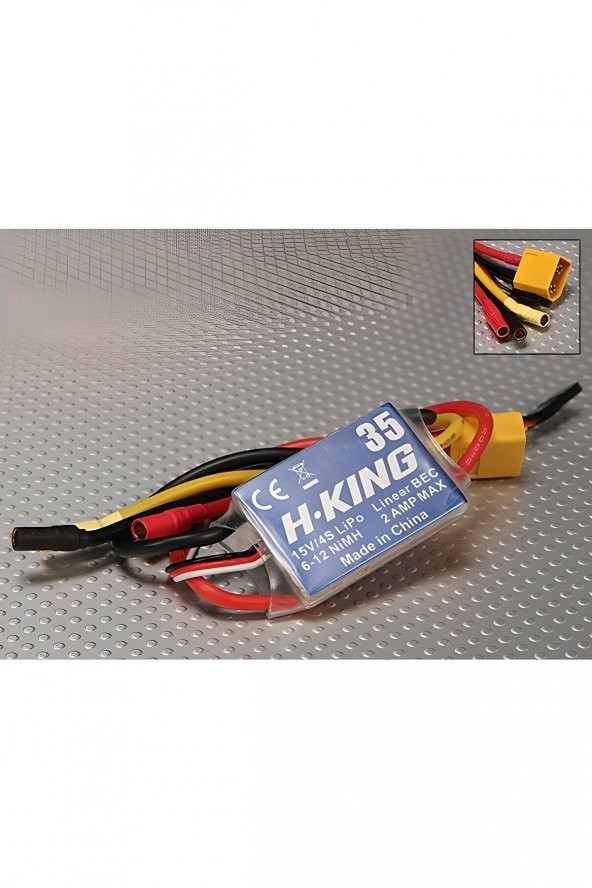 15v/4s Lipo Linear Bec Esc Soğutmalı( H- 15v/4s Lipo Linear Bec Esc H- 35a Esc)