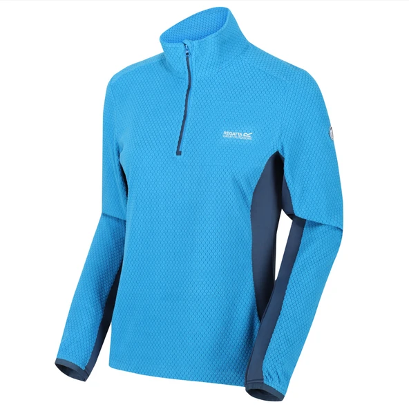 Regatta Highton Half Zip Kadın Polar-MAVİ - Resim 2