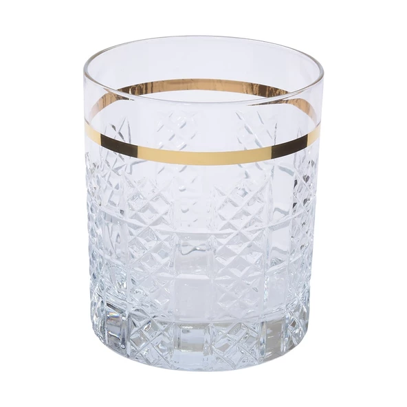 Canba Paris Butik 6lı Su Bardağ Altın ürün görseli 1