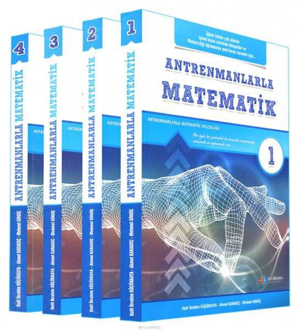 Antrenmanlarla 2021 Matematik Kitap Seti 1-2-3-4 Soru Bankası