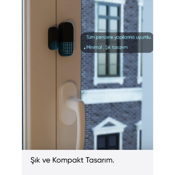 Akıllı Kapı Pencere Sensörü Wi-Fi - 5