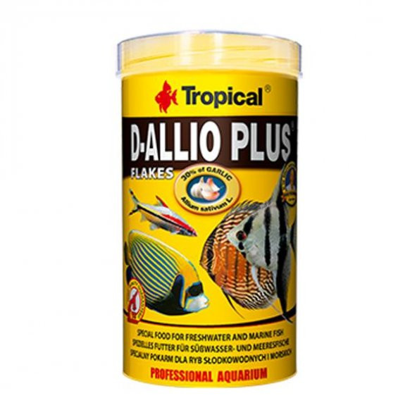 Tropical D-Allio Plus Flakes 1000ml 200gr