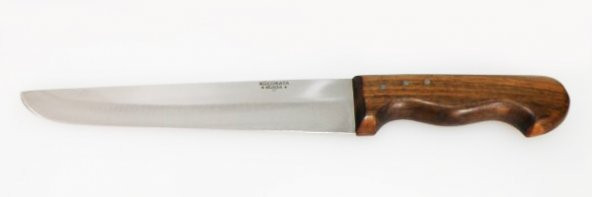 Küçükata Bursa Kalın Küt Kasap Bıçağı No:5, 23 cm - Ahşap Sap