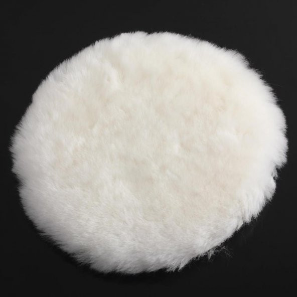 Polisaj Yünü 3 Adet Pasta Cila Yünü Kuzu Postu Parlatma Pedi Seti - 5