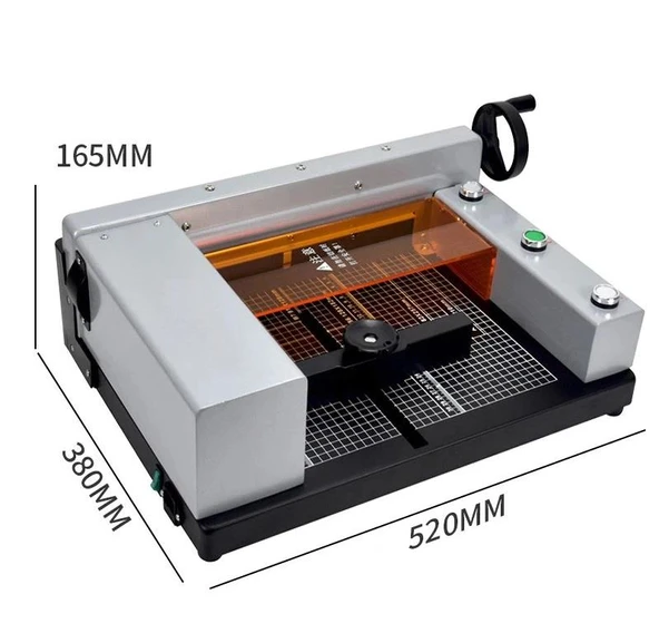 Office Force G400 Elektrikli Kâğıt Kesme Giyotin Makinesi - Resim 6