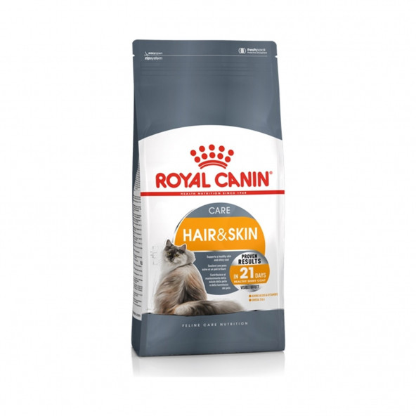 Royal Canin Hair Skin Hassas Tüylü Kediler İçin Mama 2 kg