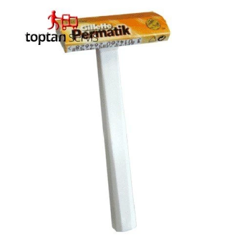 Gilette Permatik Tek Bıçaklı Tıraş Bıçağı 96 adet - 3