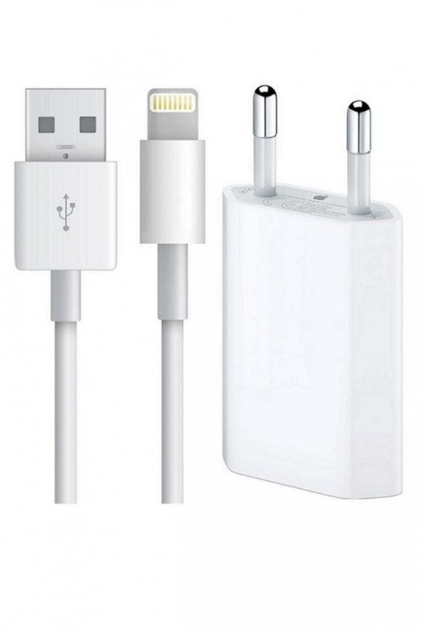 iPhone SE (3. nesil) Uyumlu 9 W USB Şarj Cihazı Seti - Resim 1