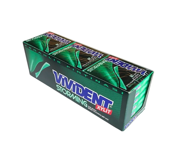 Vivident Storming Nane Aromalı Sakız 18 adet ürün görseli