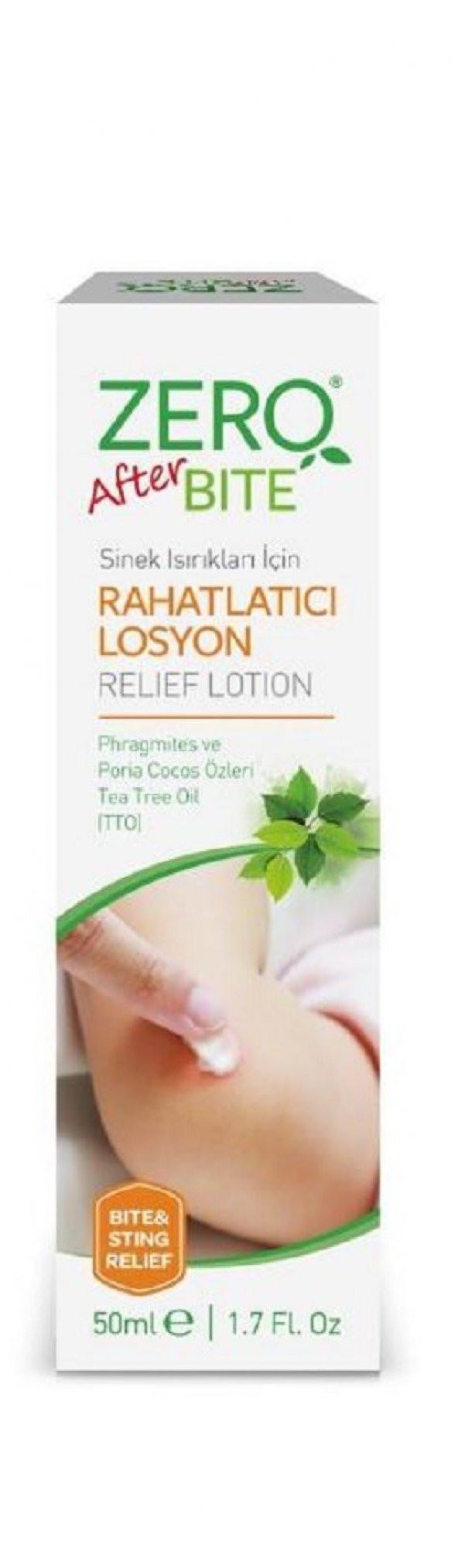 Zero After Bite Sinek Isırıkları İçin Rahatlatıcı Losyon 50ml 8690820720152