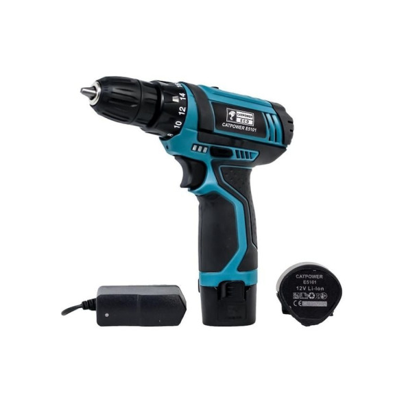 Catpower E5101 Vidalama Çift Akülü Li-ion 12V 1.3 Ah Akü - CATE5101 ürün görseli