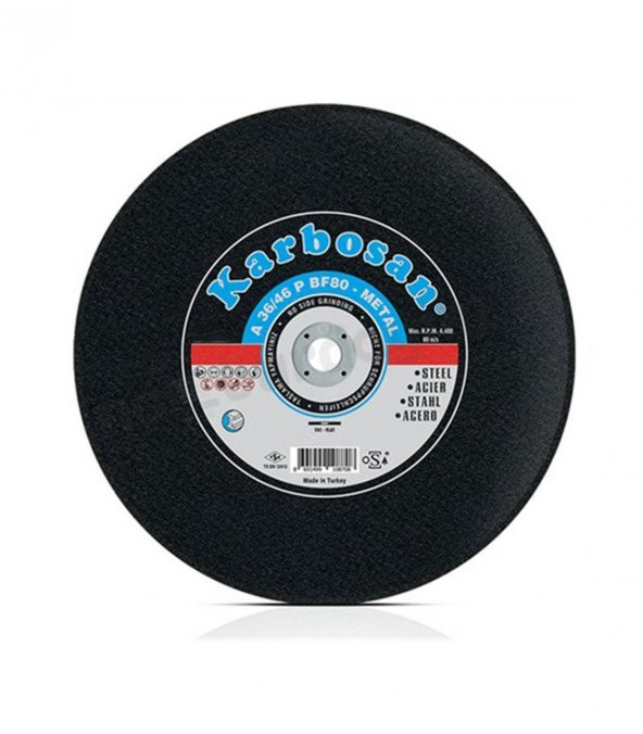 Karbosan 10840 Metal Kesme Taşı Düz 300x3.0x25.4 MM ürün görseli