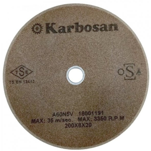 Karbosan 14290 Testere Taşı 200x8x20 MM