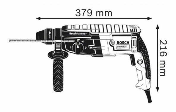 Bosch Professional GBH 2-28 Kırıcı Delici Matkap - 0611267500 - 3