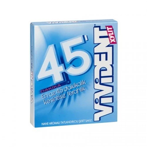 Vivident Storming 45 Dakika Nane Aromalı Sakız 33 gr 18 adet - 2