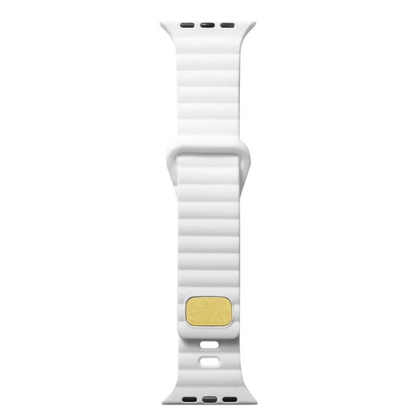 Gpack Apple Watch 4 5 44mm Kordon Silikon Metal Tokalı Ayarlanabilir KRD73 - 10