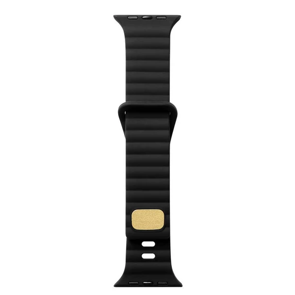 Gpack Apple Watch 4 5 44mm Kordon Silikon Metal Tokalı Ayarlanabilir KRD73