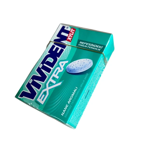 Vivident Box Extra Nane Aromalı Draje Sakız 21 gr 20 adet - 3