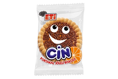 Eti Cin Tekli Portakal Jöleli Bisküvi 25 gr 36 adet - 2
