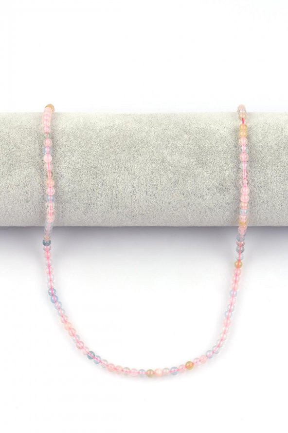 Akuamarin - Morganit Doğal Taş 4 mm Küre Kesim - Resim 2