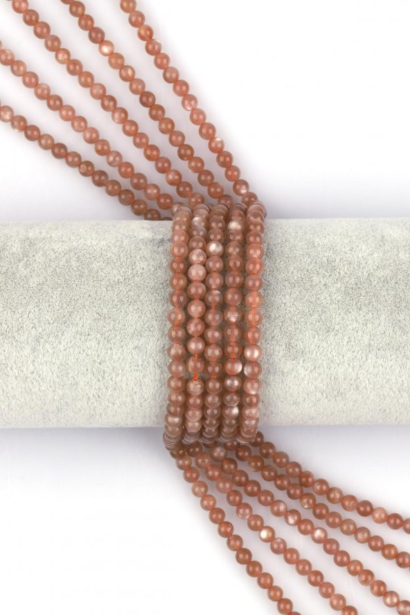 Ay Taşı Doğal Taş Dizi 4 mm Küre Kesim ürün görseli