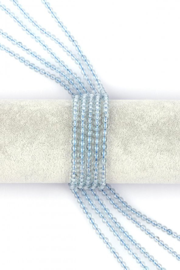Topaz Doğal Taş Dizi 4 mm Küre Kesim