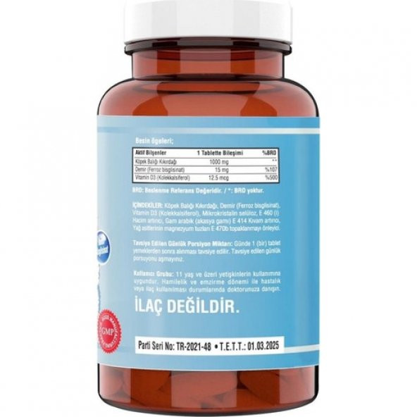 Ncs Shark Cartilage 1000 Mg 120 Tablet - 2