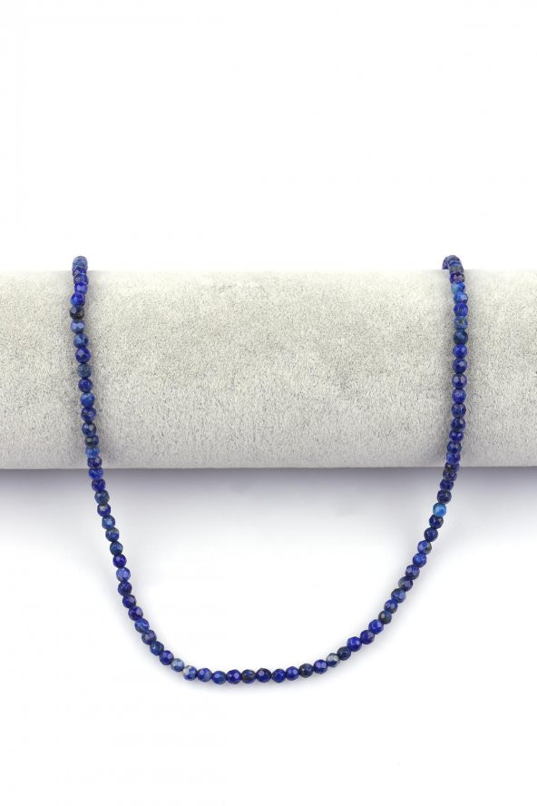 Lapis Lazuli Doğal Taş Dizi 4 mm Fasetli Kesim - Resim 2