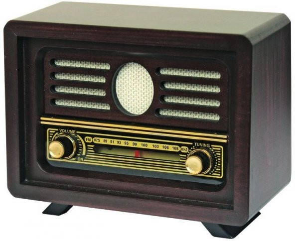 Nostaljik  Radyo Adaptörlü  Üsküdar Model