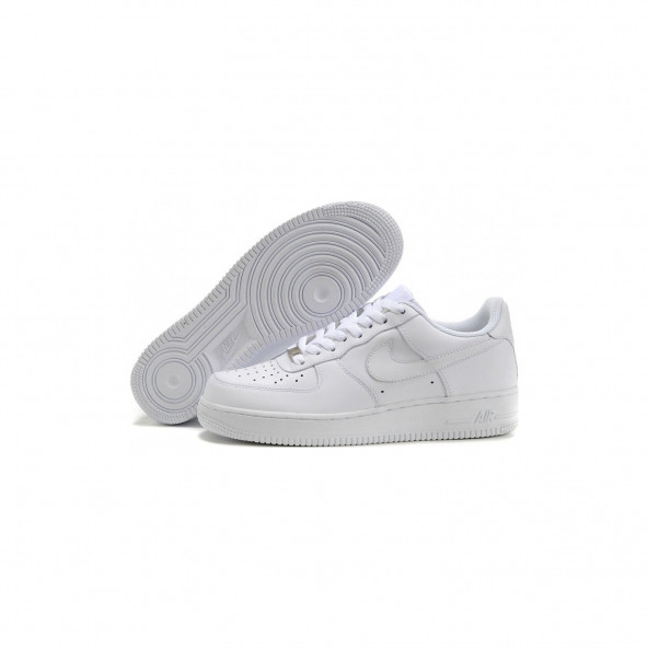 Nike Air Force Erkek Beyaz Spor Ayakkabı - 2