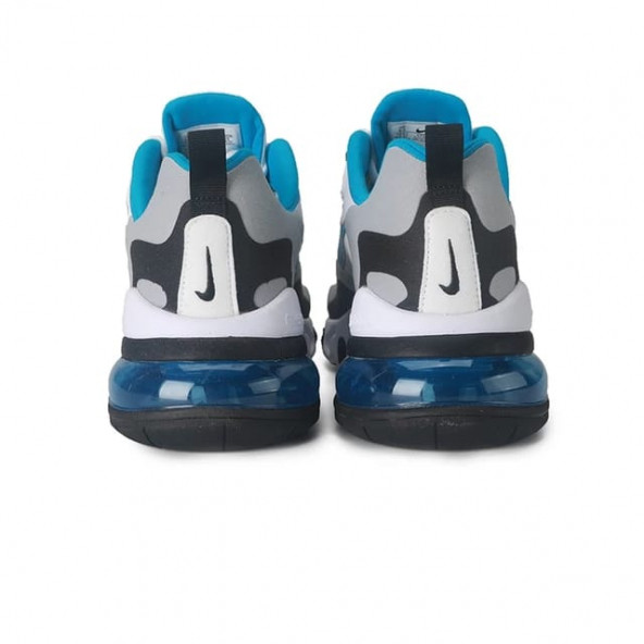 Nike Air Max 270 React Sneaker Erkek Ayakkabı Beyaz Mavi Ct1280 - 2