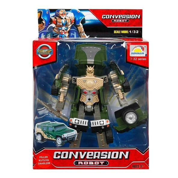 S00081234 1/32 ROBOT TRANSFORMER SES/IŞK 10A -SUN - 3